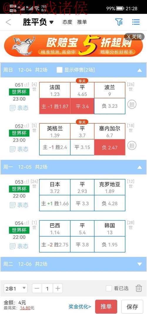 安卓平台世界杯盘口分析与攻略 安卓平台世界杯盘口分析与攻略